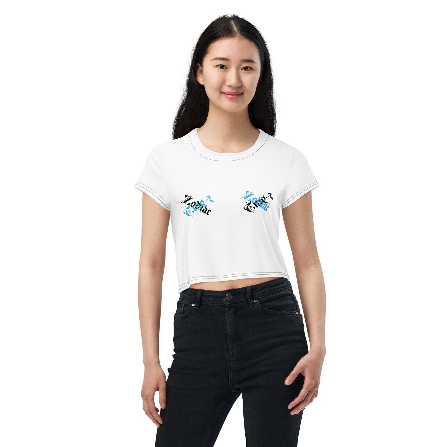 Leo Dragon Crop Tee