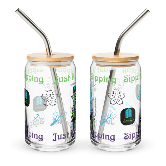 Keep Sipping Sagittarius Glass