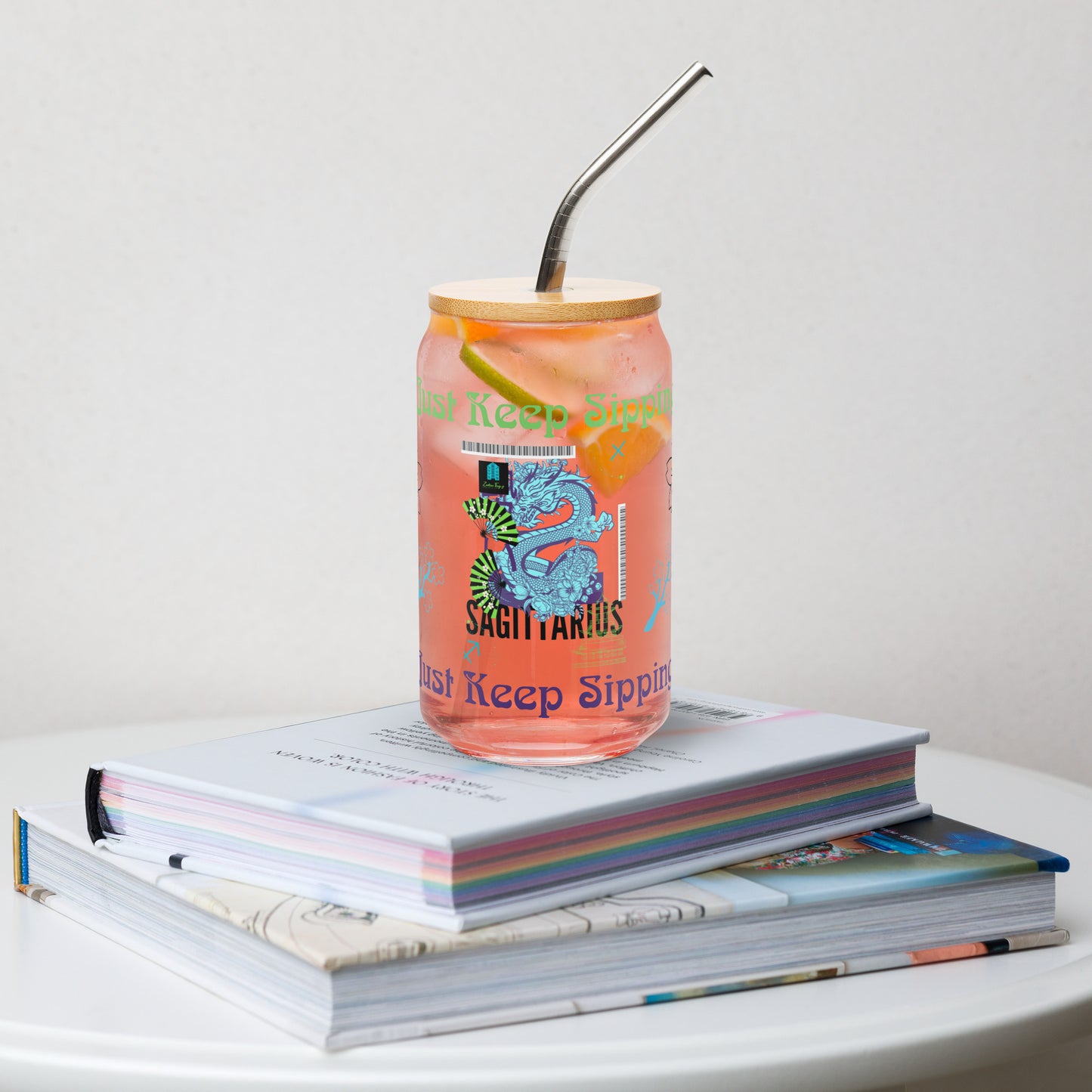 Keep Sipping Sagittarius Glass