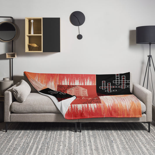 Zodiac Water & Earth Throw Blanket