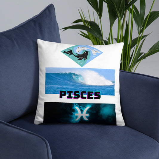 "Pisces" Basic Pillow