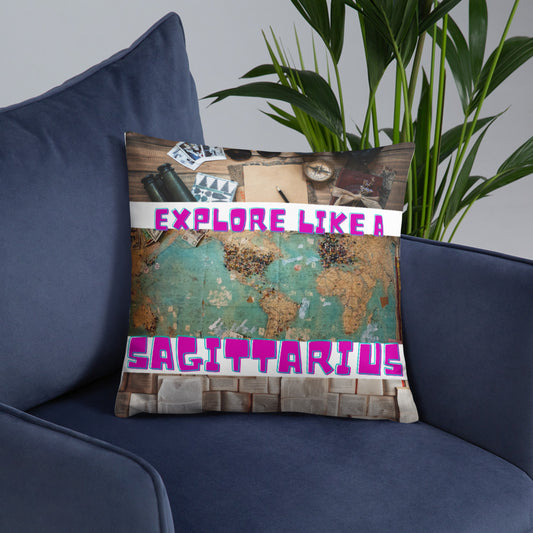 "Sagittarius" Basic Pillow