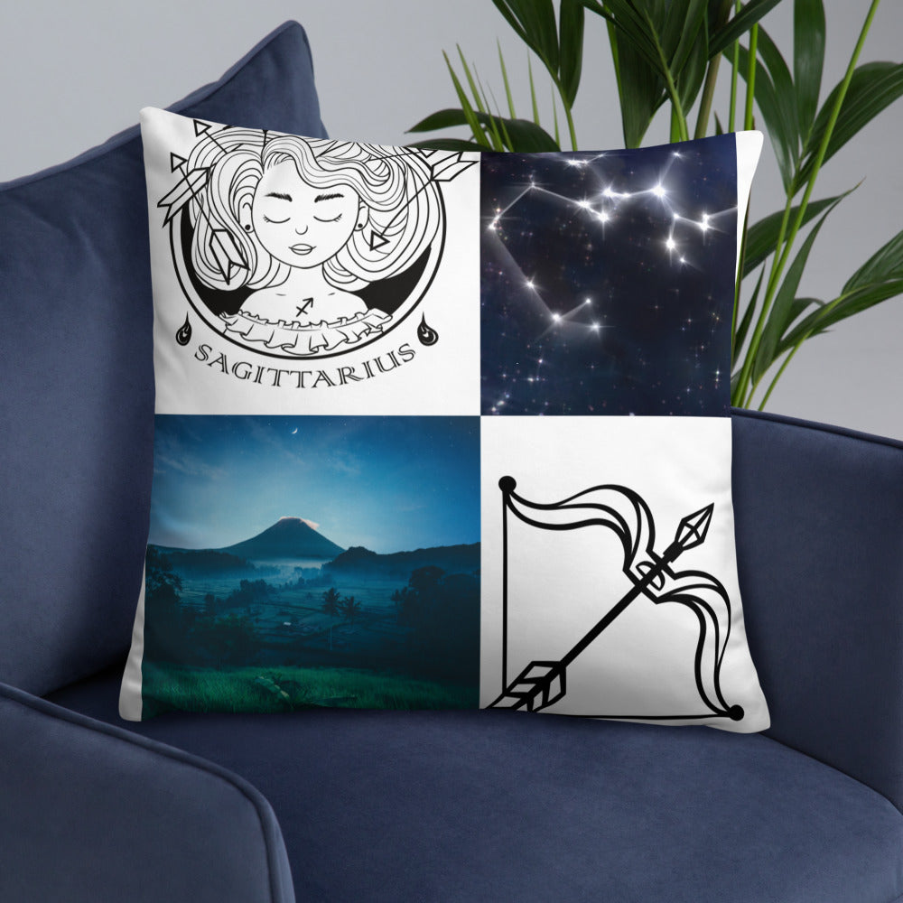 "Sagittarius" Basic Pillow