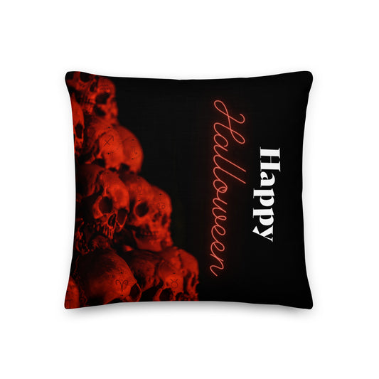 Zodiac Skull Premium Pillow