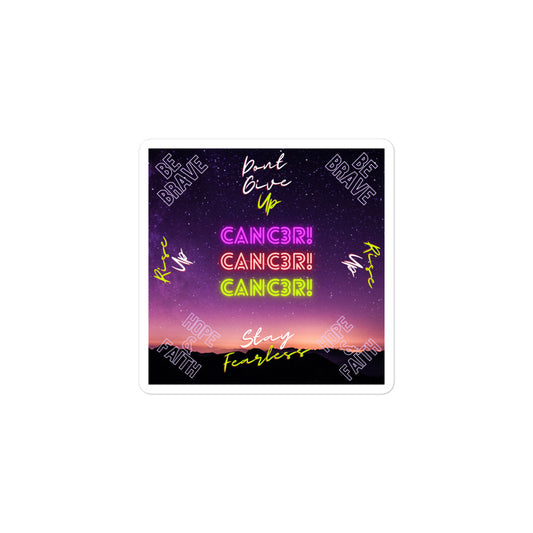 Cancer Motivation Stickers