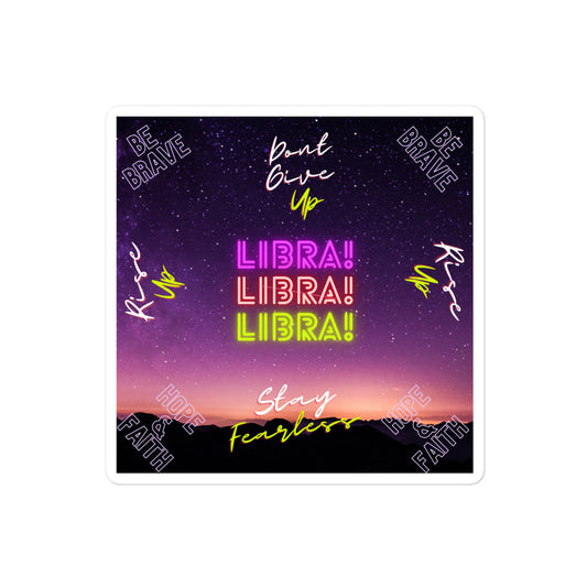 Libra Motivation Stickers