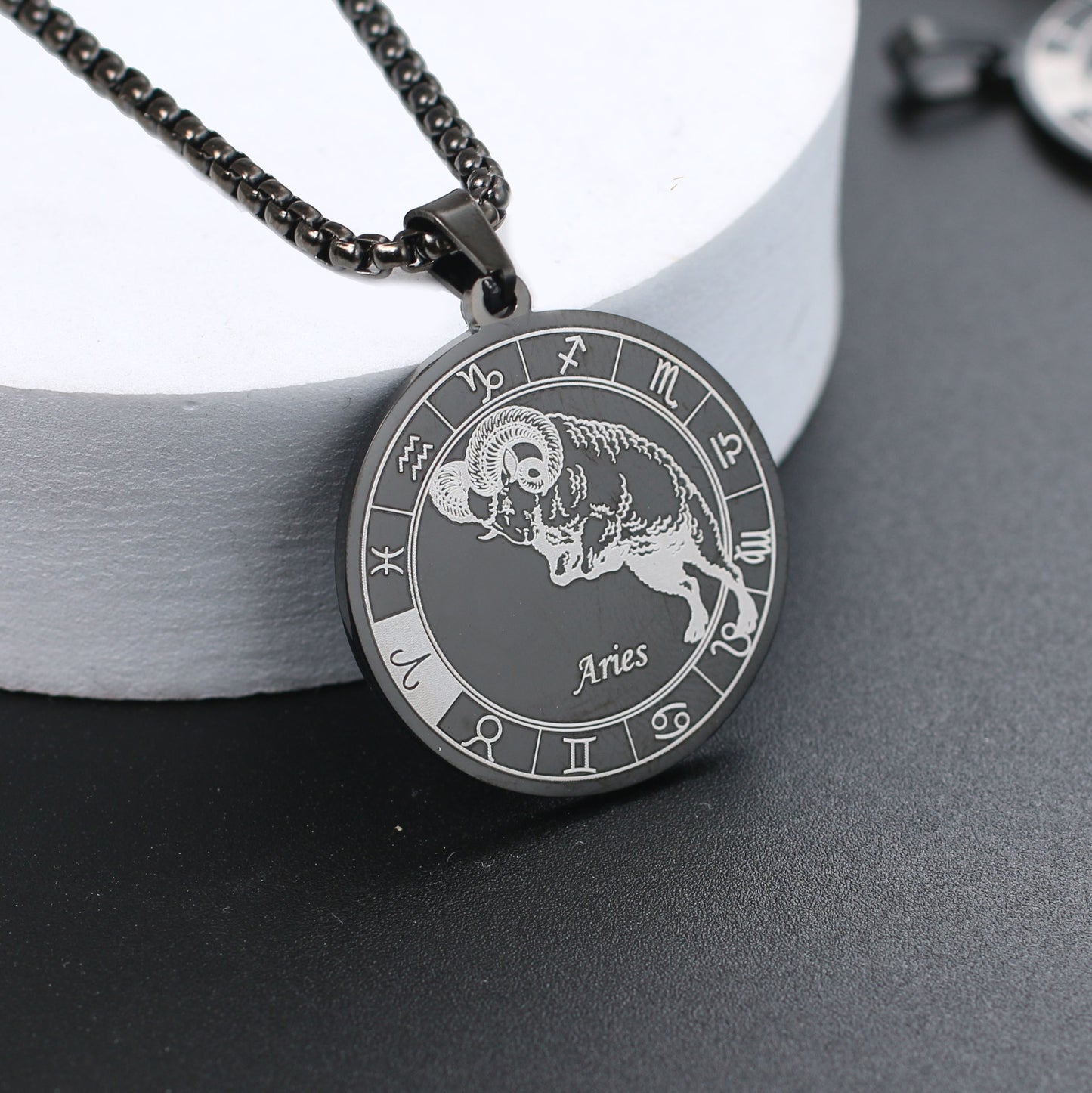 Zodiac Wheel Necklace