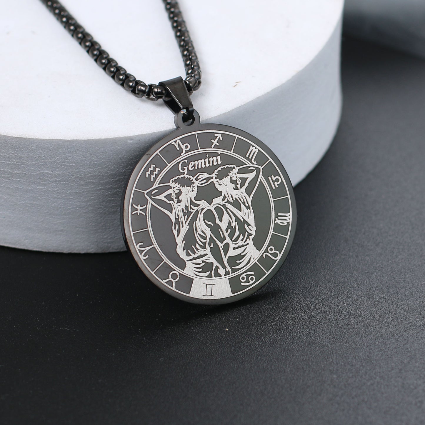 Zodiac Wheel Necklace