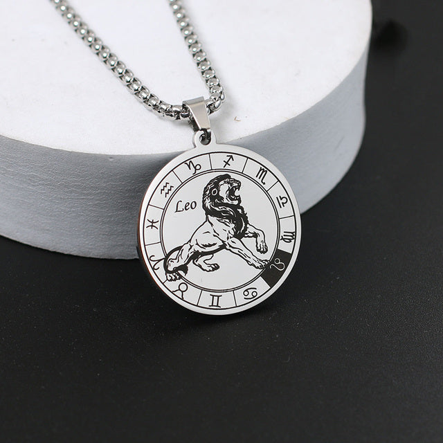 Zodiac Wheel Necklace