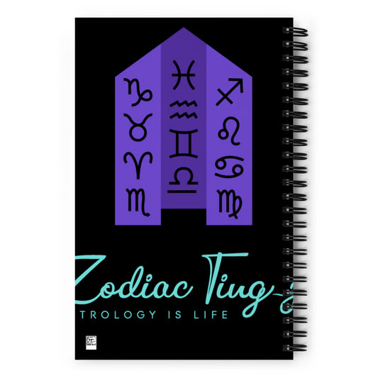 "Z.T. LOGO" Spiral notebook