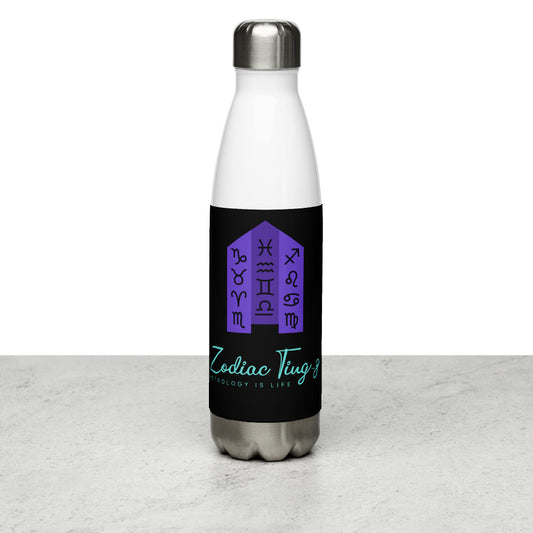 "Z.T. LOGO 1" Stainless Steel Water Bottle