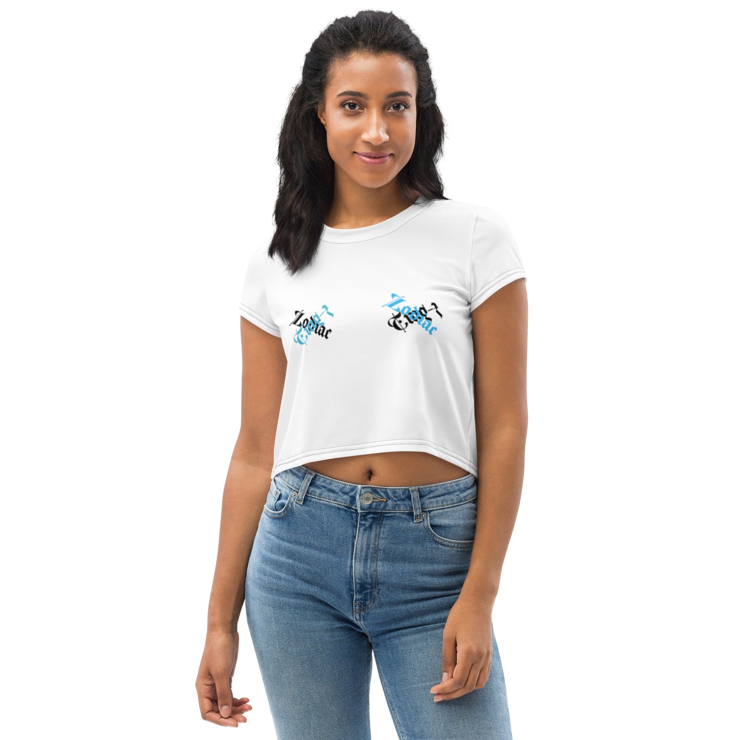 Virgo Dragon Crop Tee