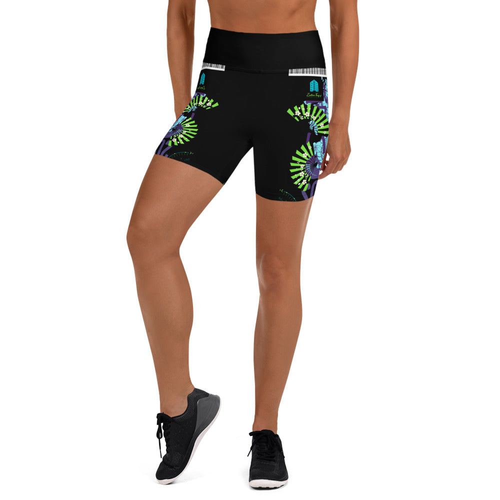 Scorpio Dragon Yoga Shorts