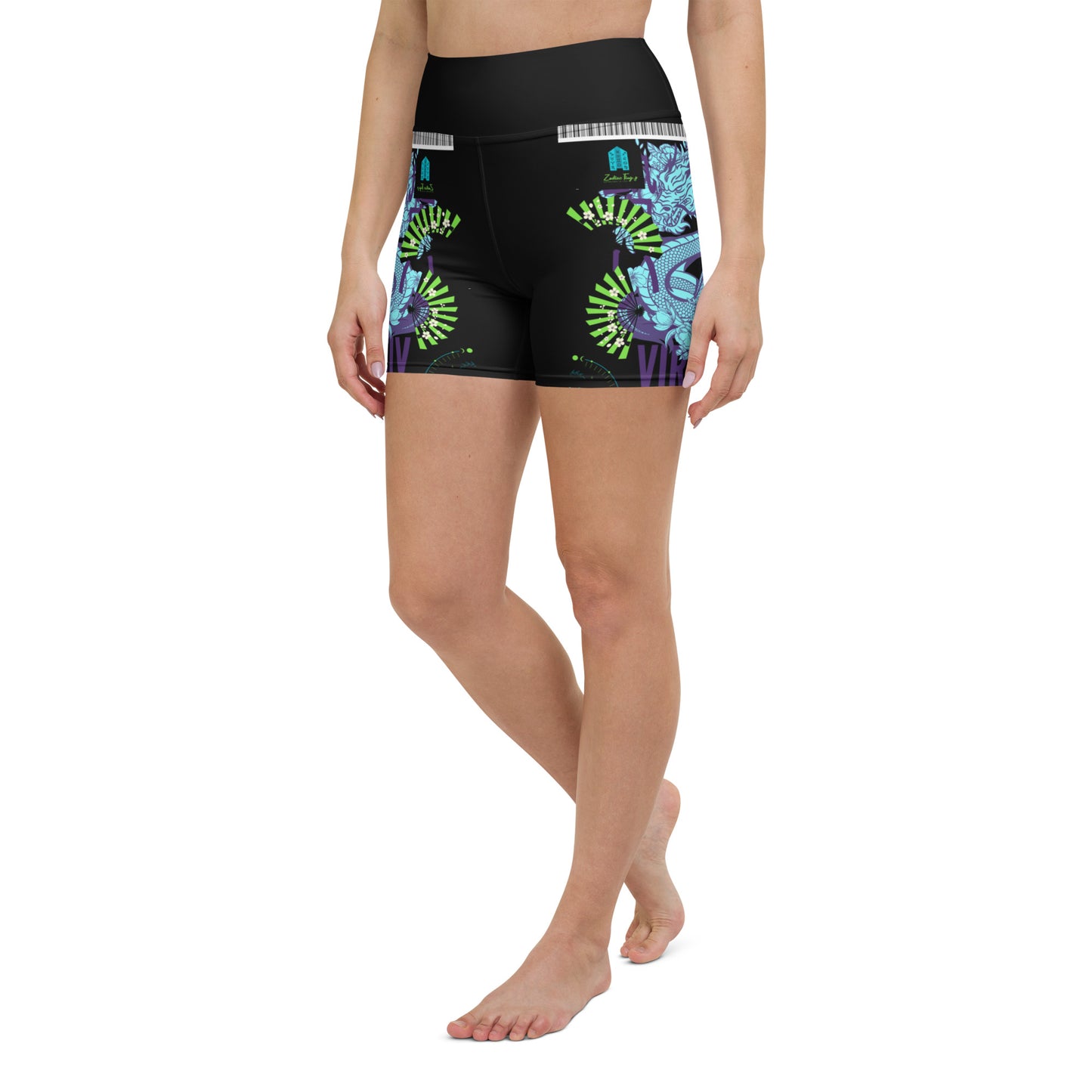 Virgo Dragon Yoga Shorts