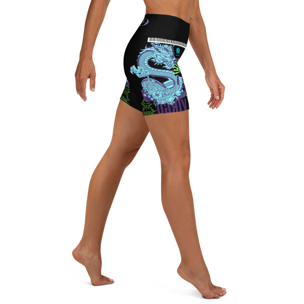 Virgo Dragon Yoga Shorts