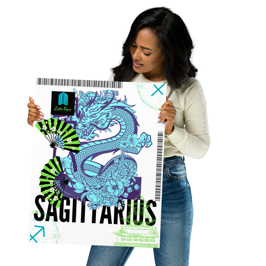 Sagittarius Dragon Poster