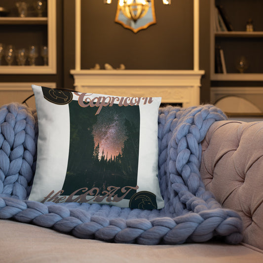 "Capricorn" Basic Pillow