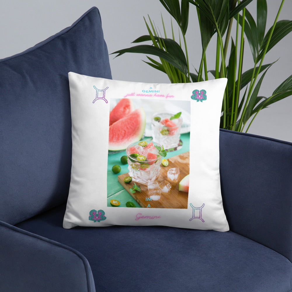 "Gemini" Basic Pillow