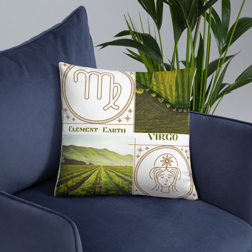 "Virgo" Basic Pillow