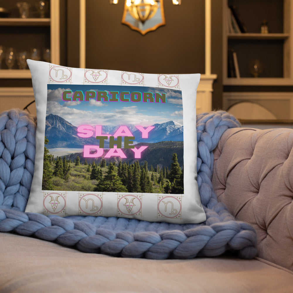 "Capricorn" Basic Pillow