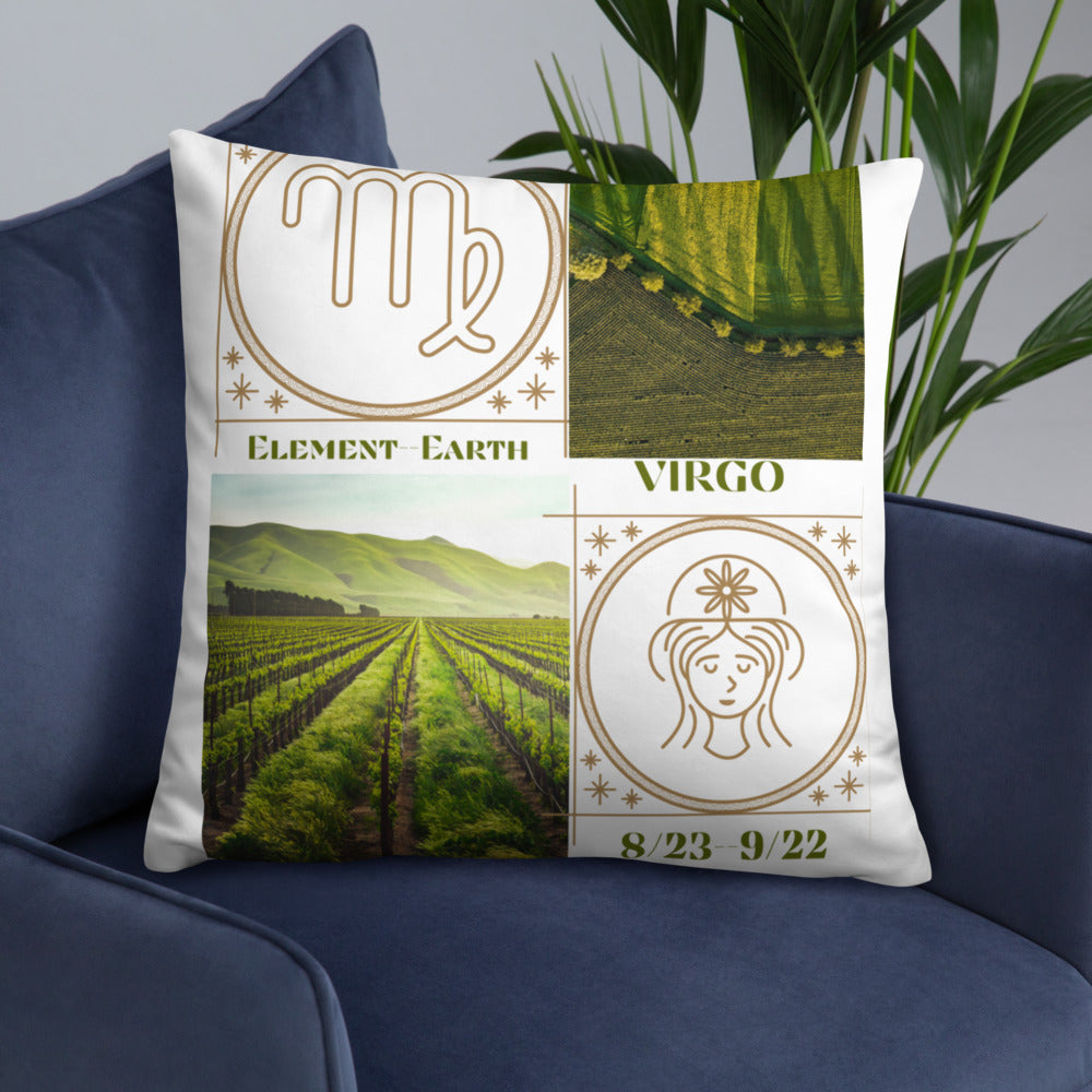 "Virgo" Basic Pillow