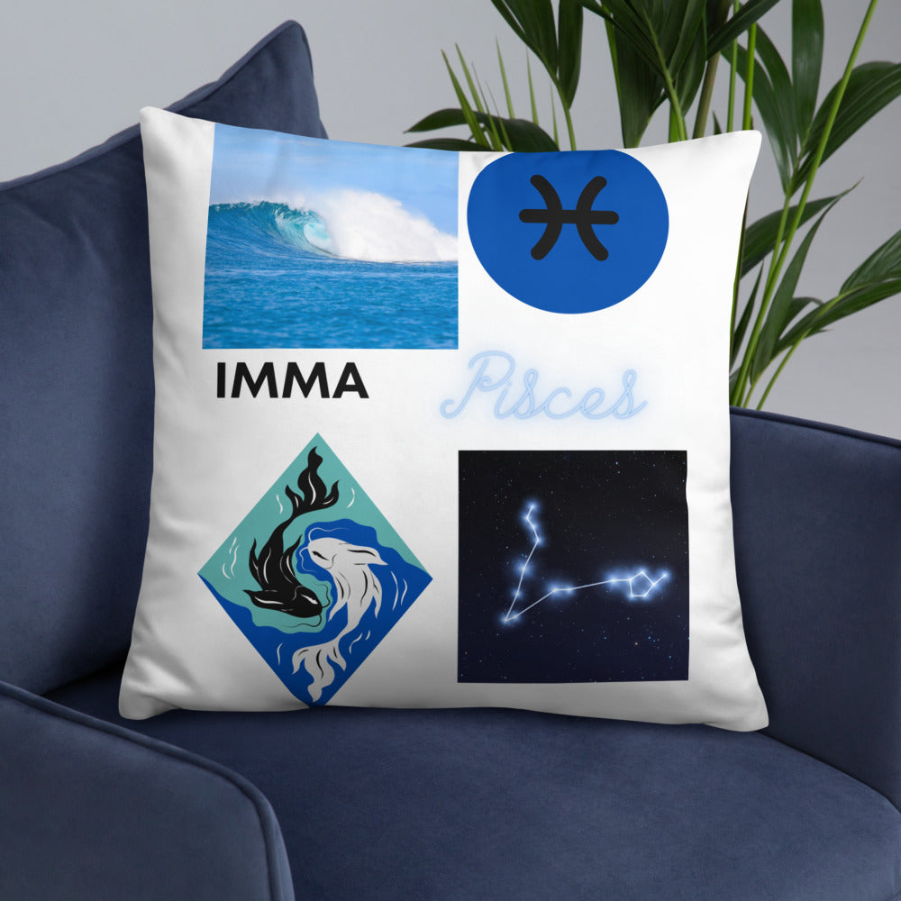 "Pisces"  Basic Pillow