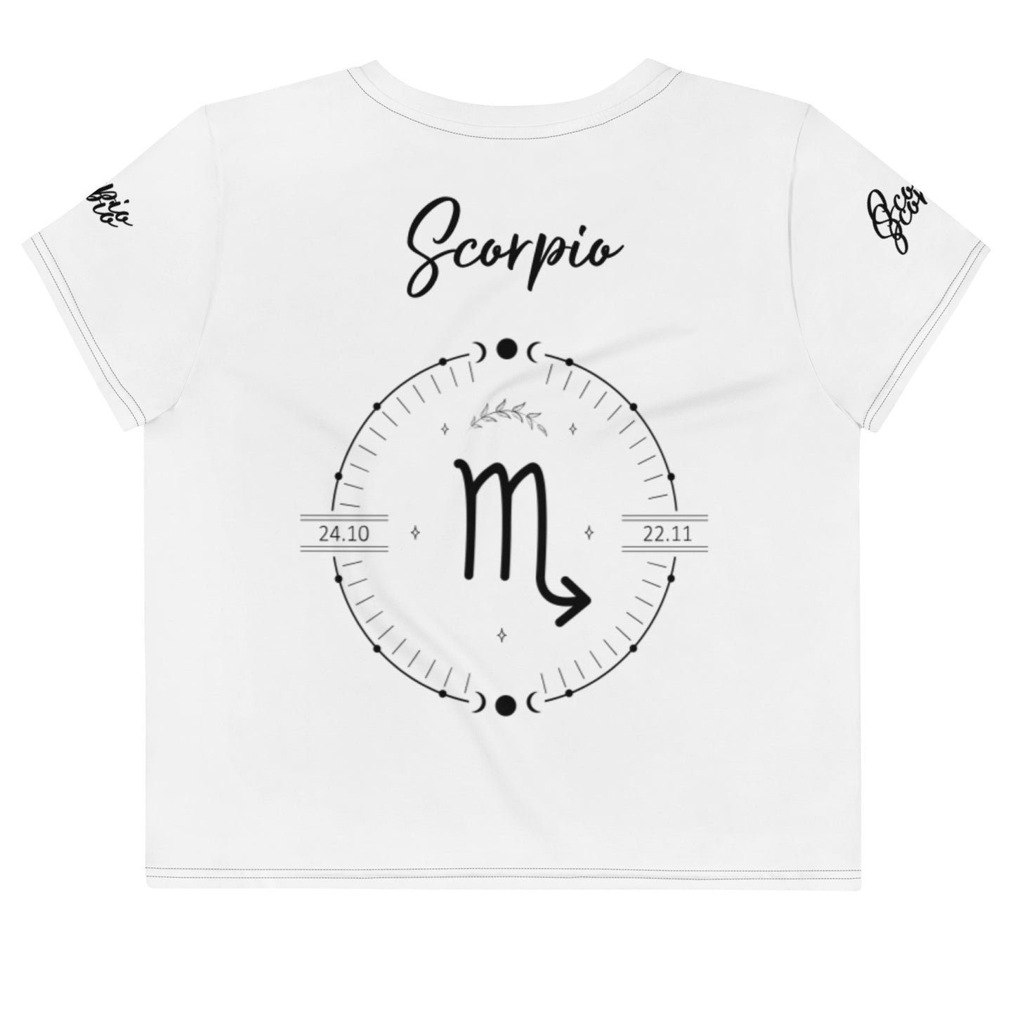 Scorpio Power Color Crop Tee