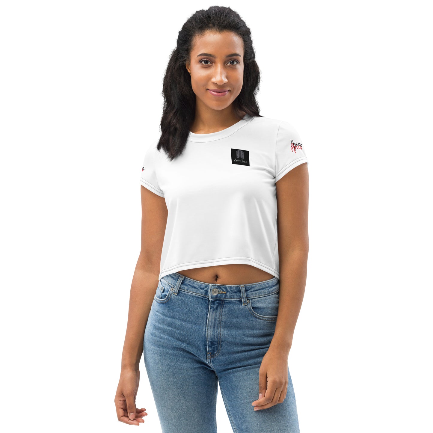 Aries Power Color Crop Tee