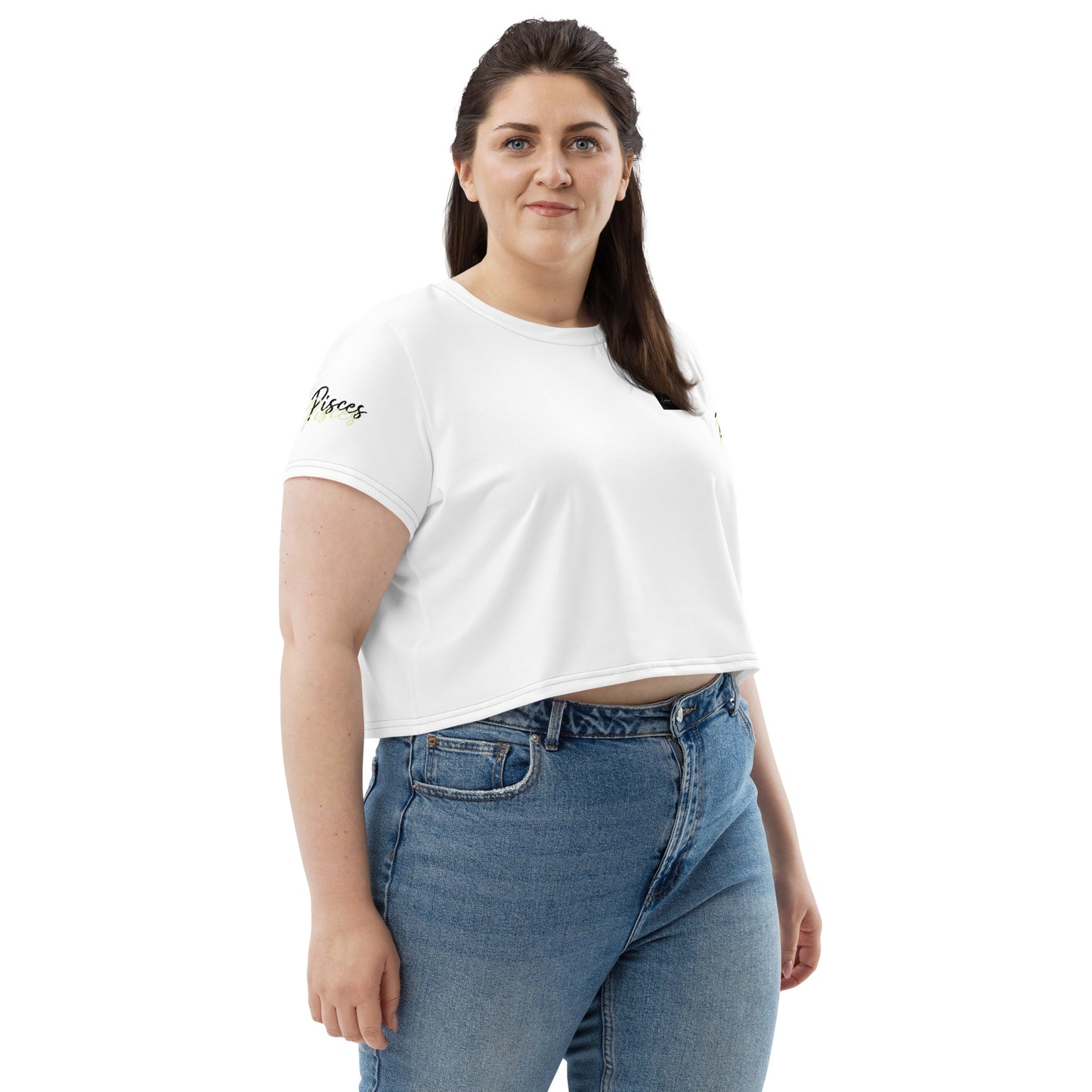 Pisces Power Color Crop Tee