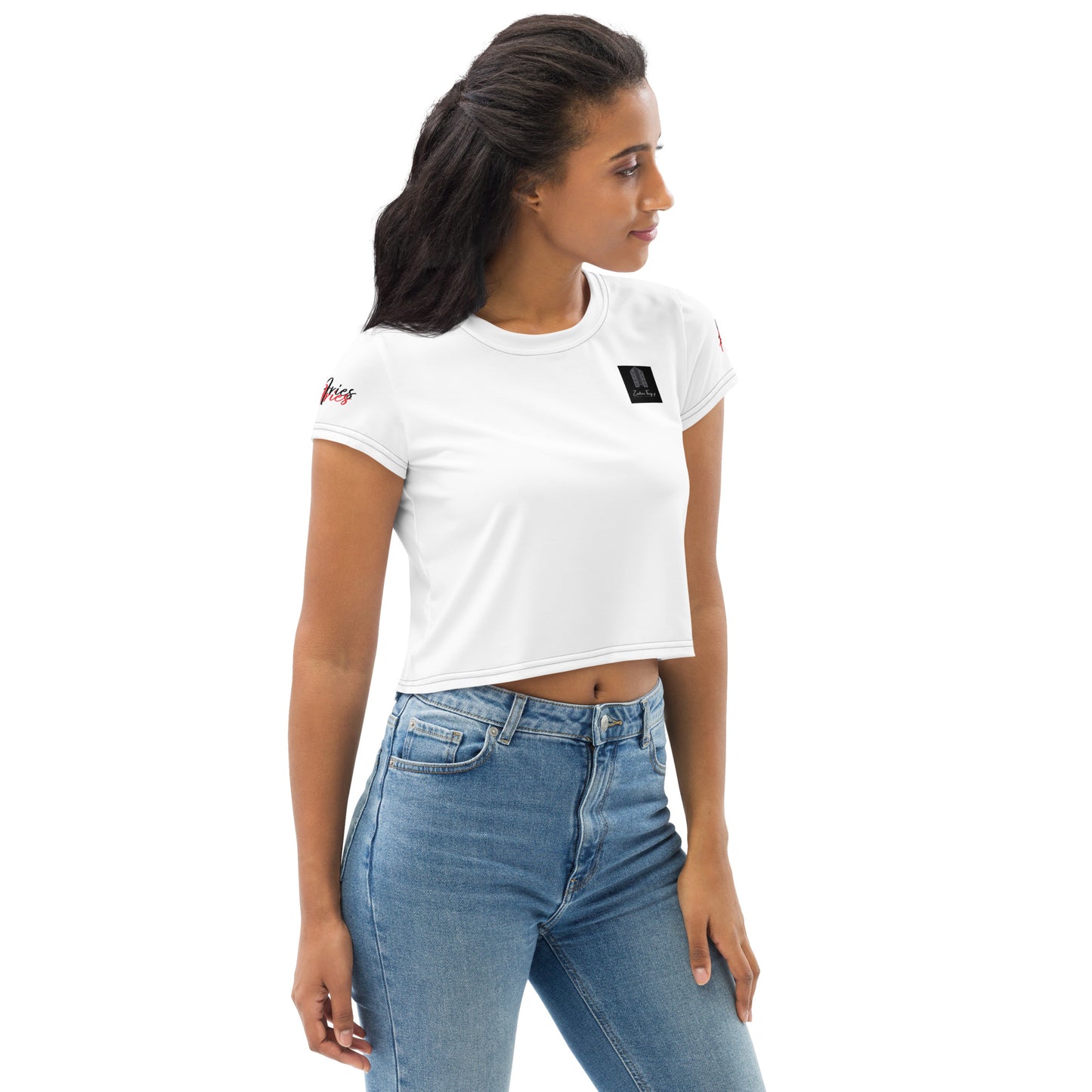 Aries Power Color Crop Tee