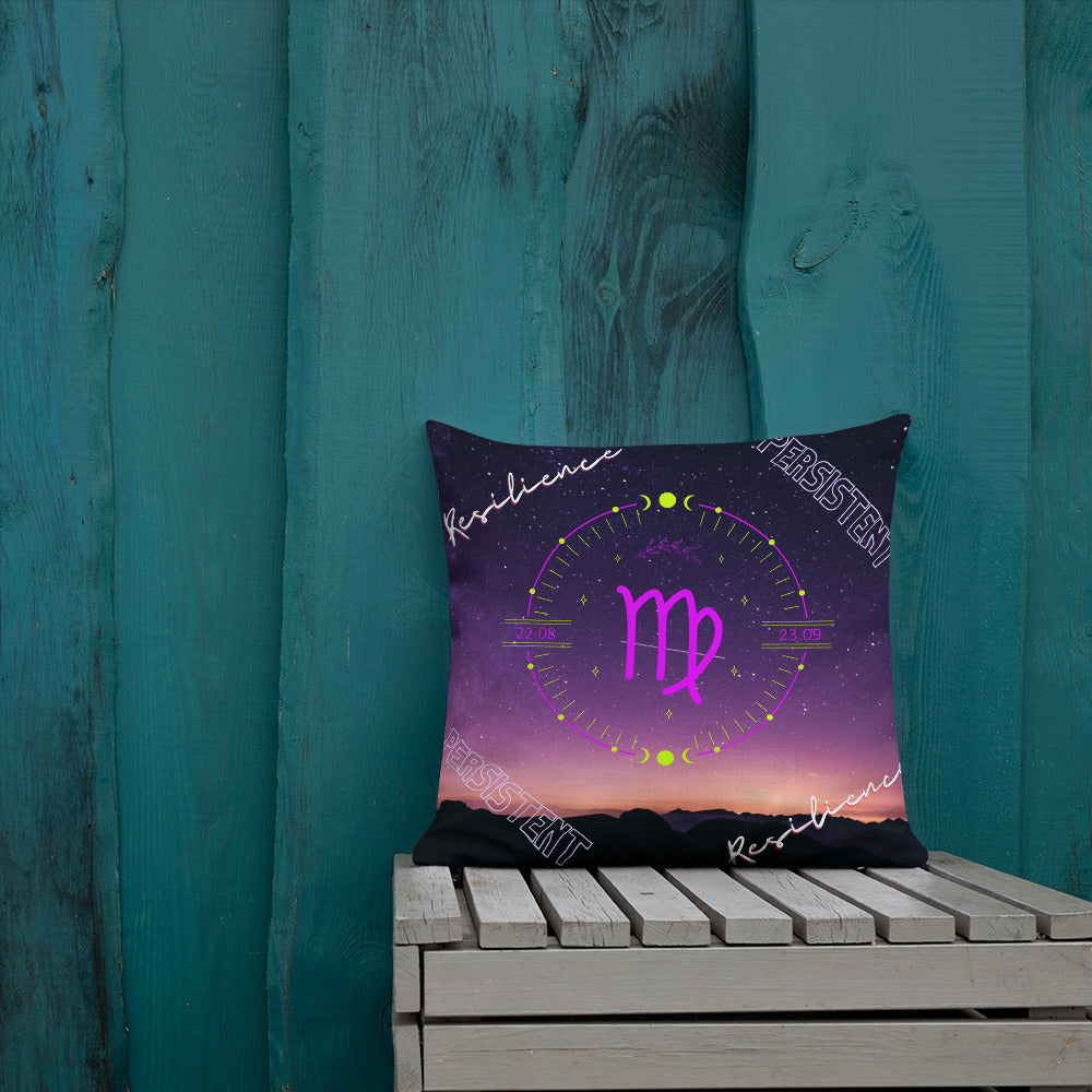 "Virgo Motivation" Premium Pillow