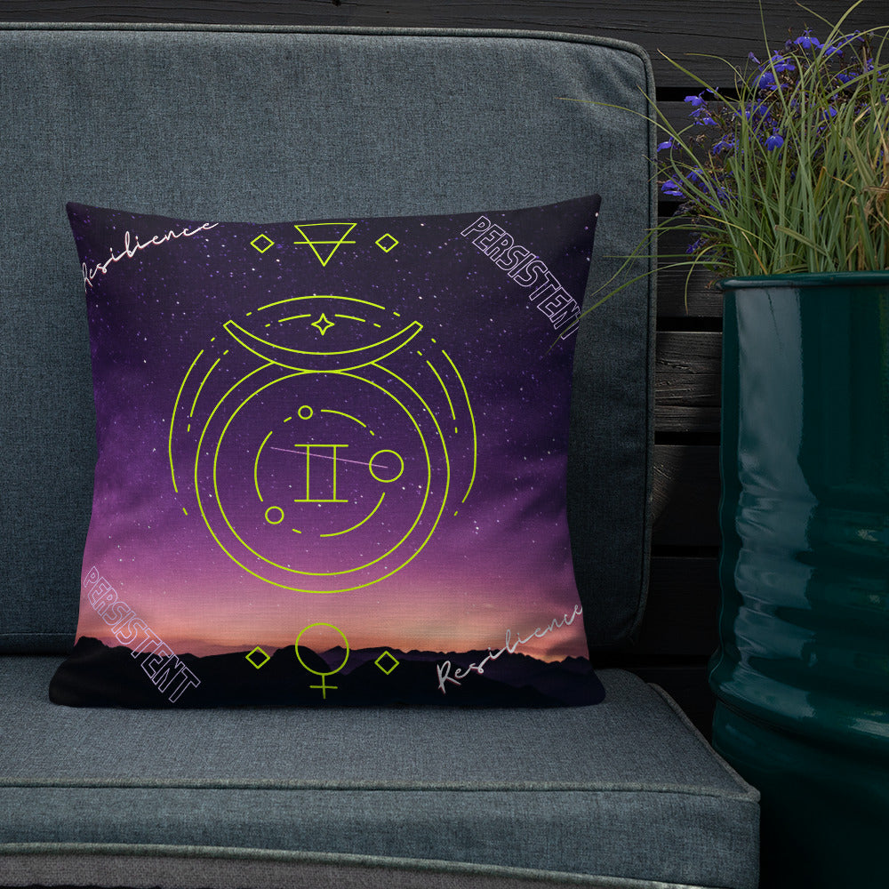 "Taurus Motivation" Premium Pillow