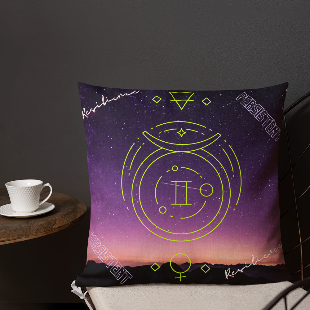 "Taurus Motivation" Premium Pillow