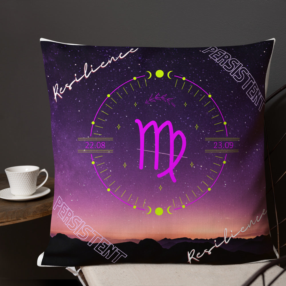 "Virgo Motivation" Premium Pillow