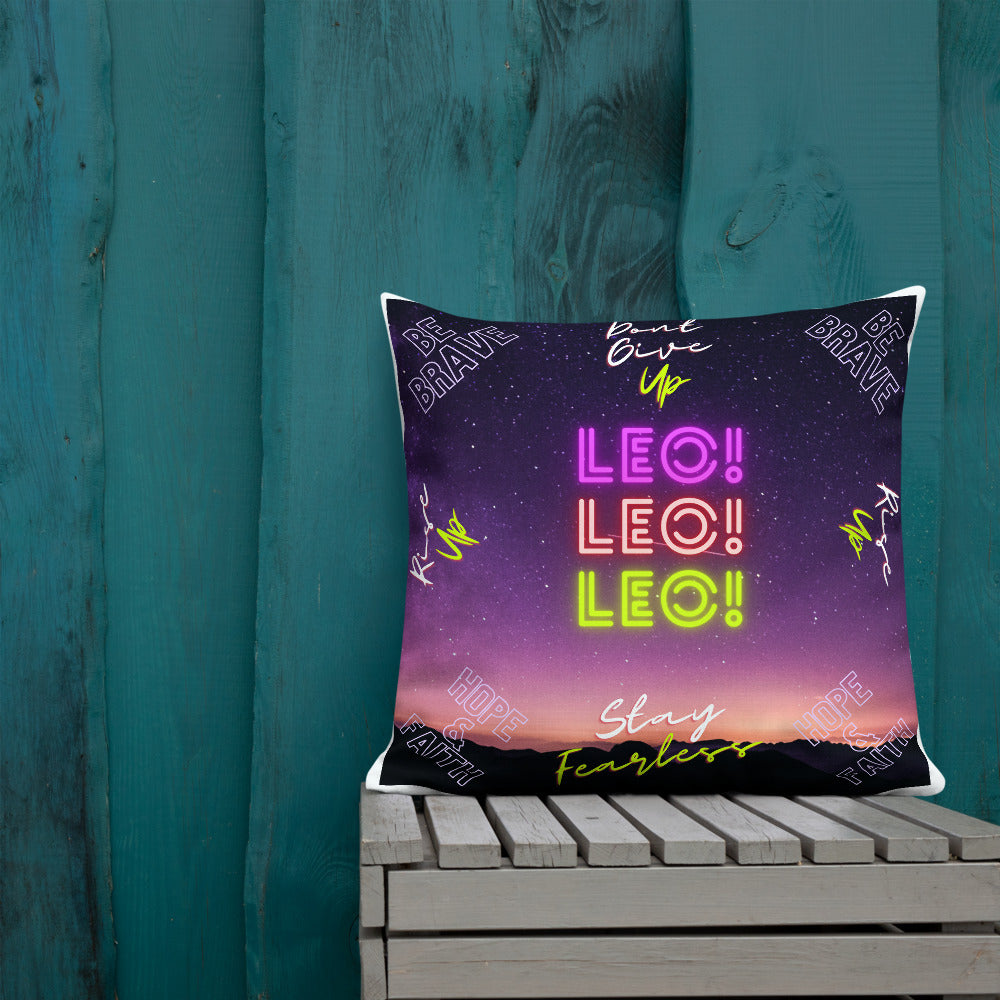 "Leo Motivation" Premium Pillow