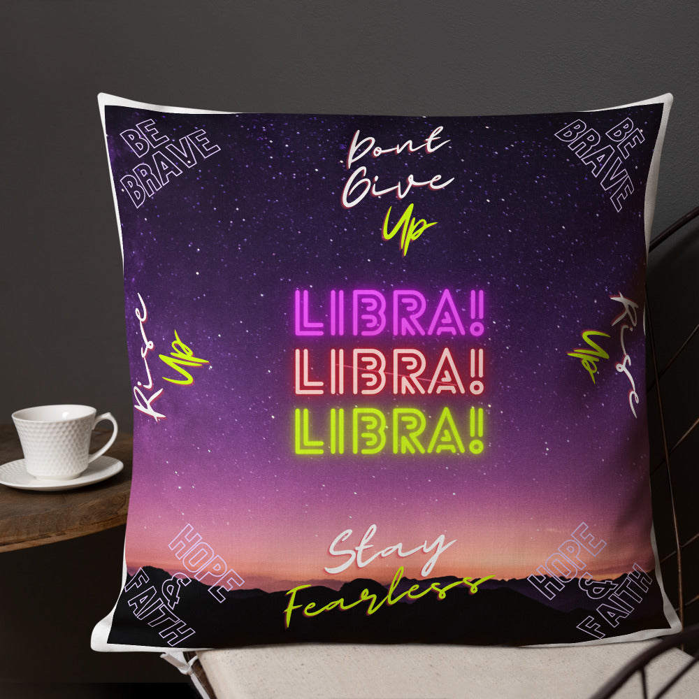 "Libra Motivation" Premium Pillow