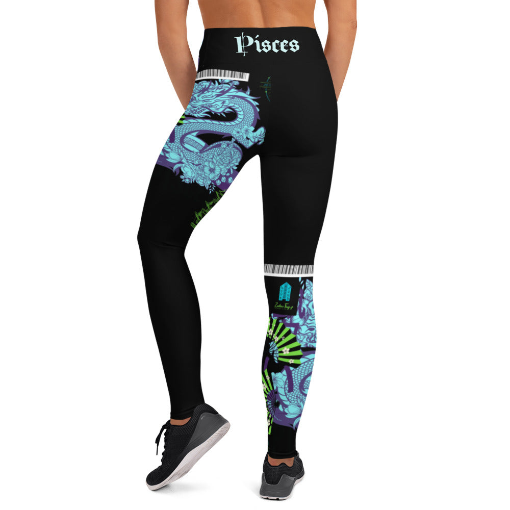 Pisces Dragon Leggings