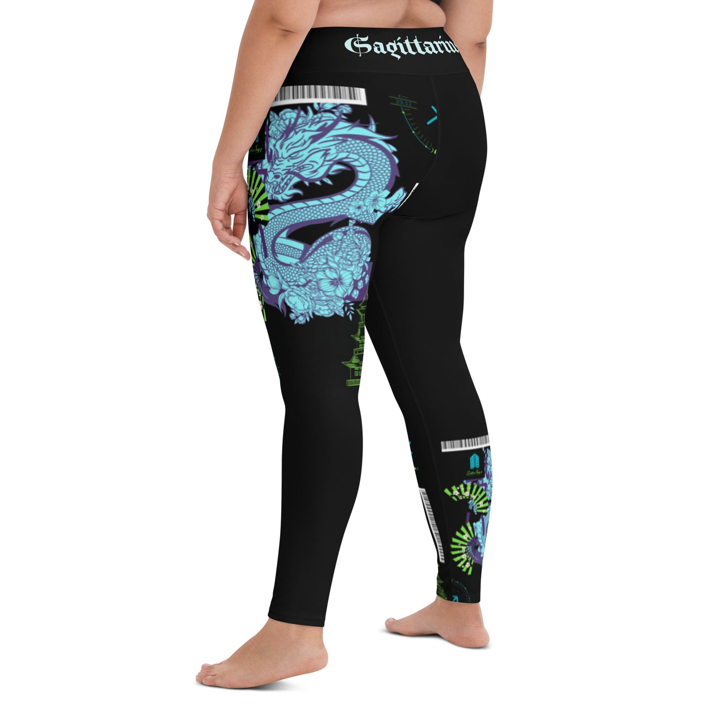 Sagittarius Dragon Leggings