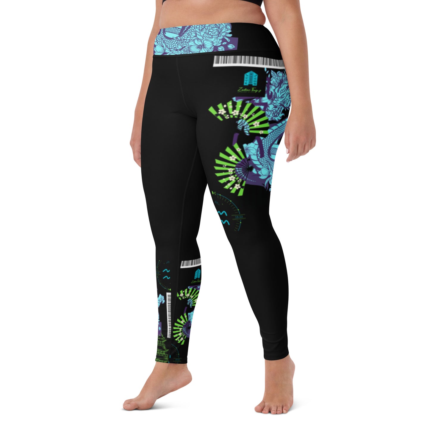 Aquarius Dragon Leggings