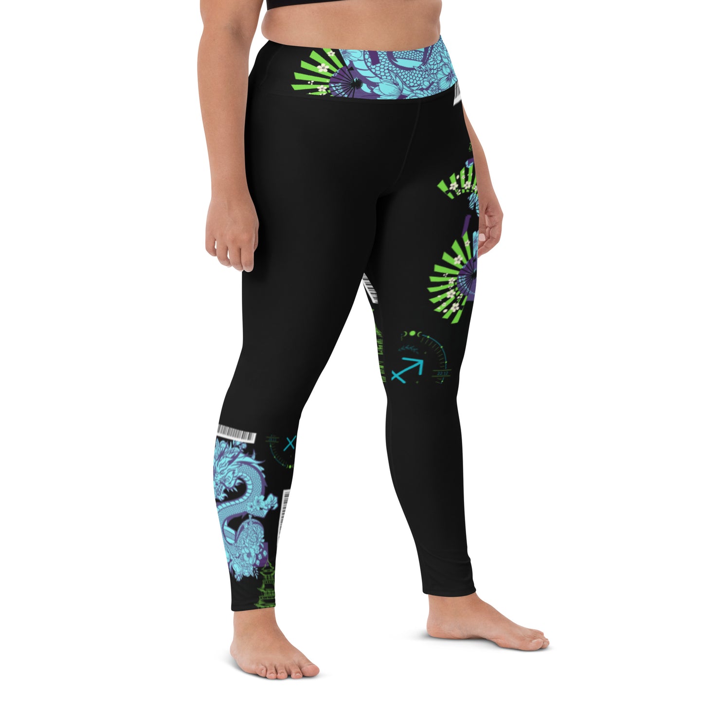 Sagittarius Dragon Leggings