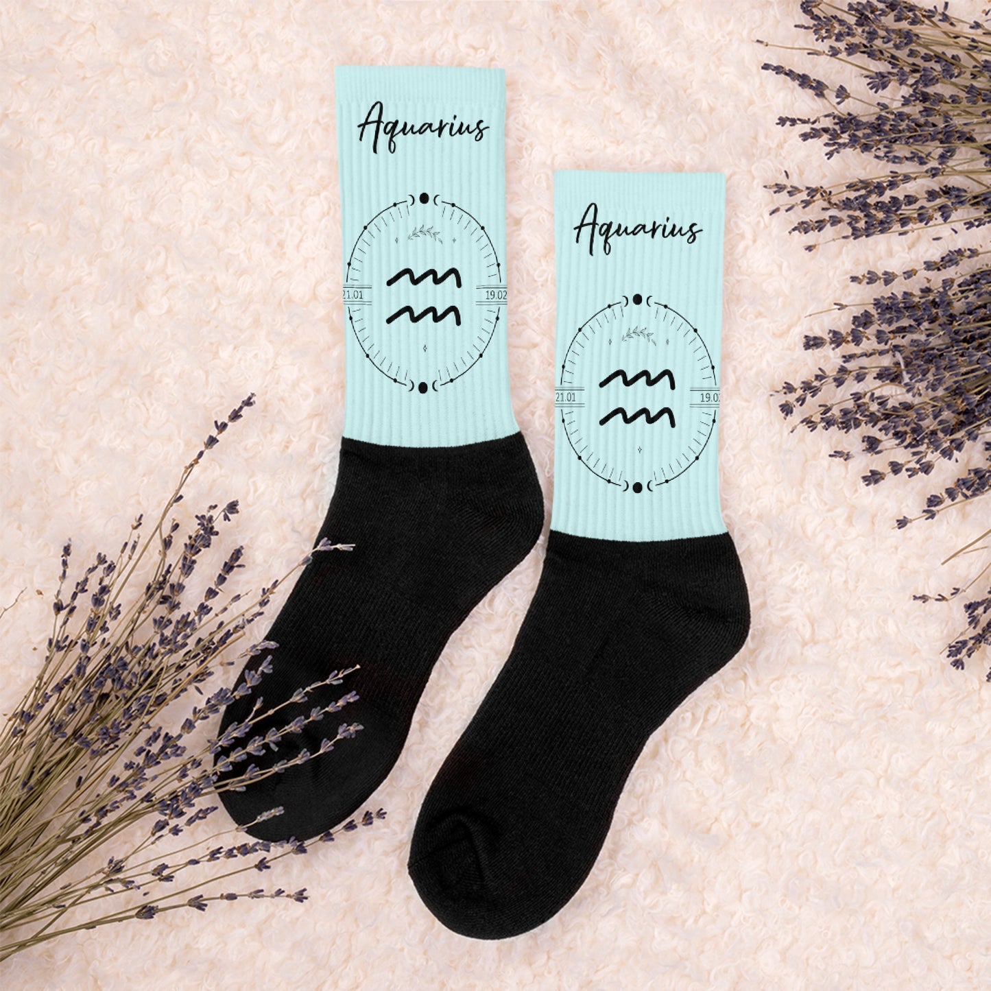 Aquarius Power Color Socks