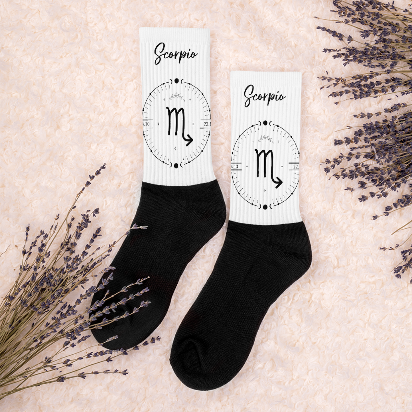 Scorpio Power Color Socks