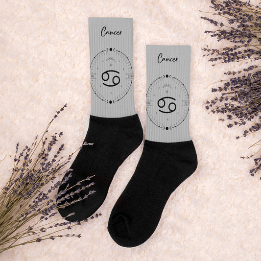 Cancer Power Color Socks