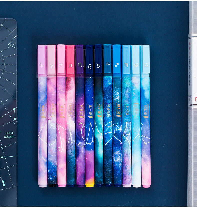 Zodiac Constellation Pen Set (3pcs)