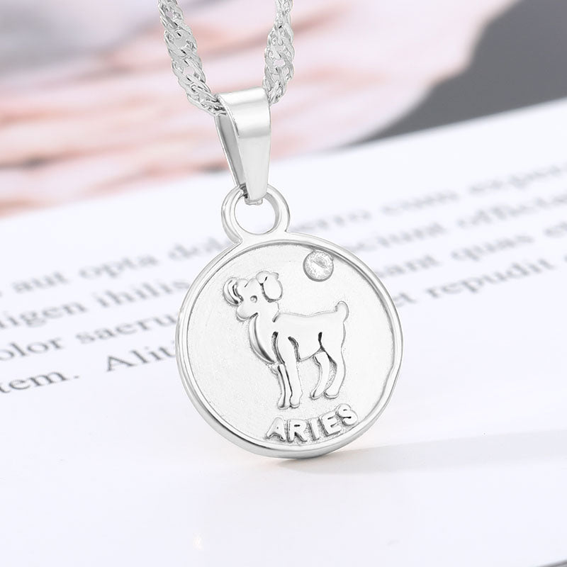 Coin Zodiac Necklace