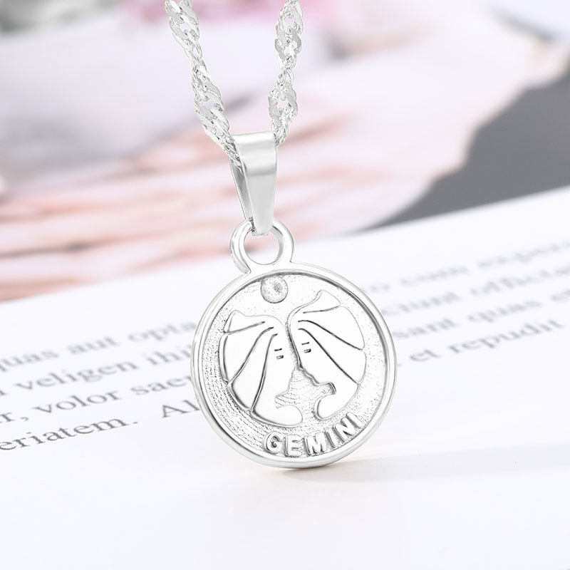 Coin Zodiac Necklace