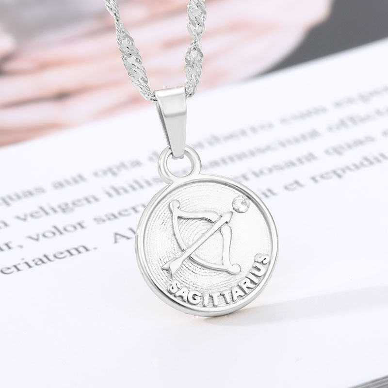 Coin Zodiac Necklace