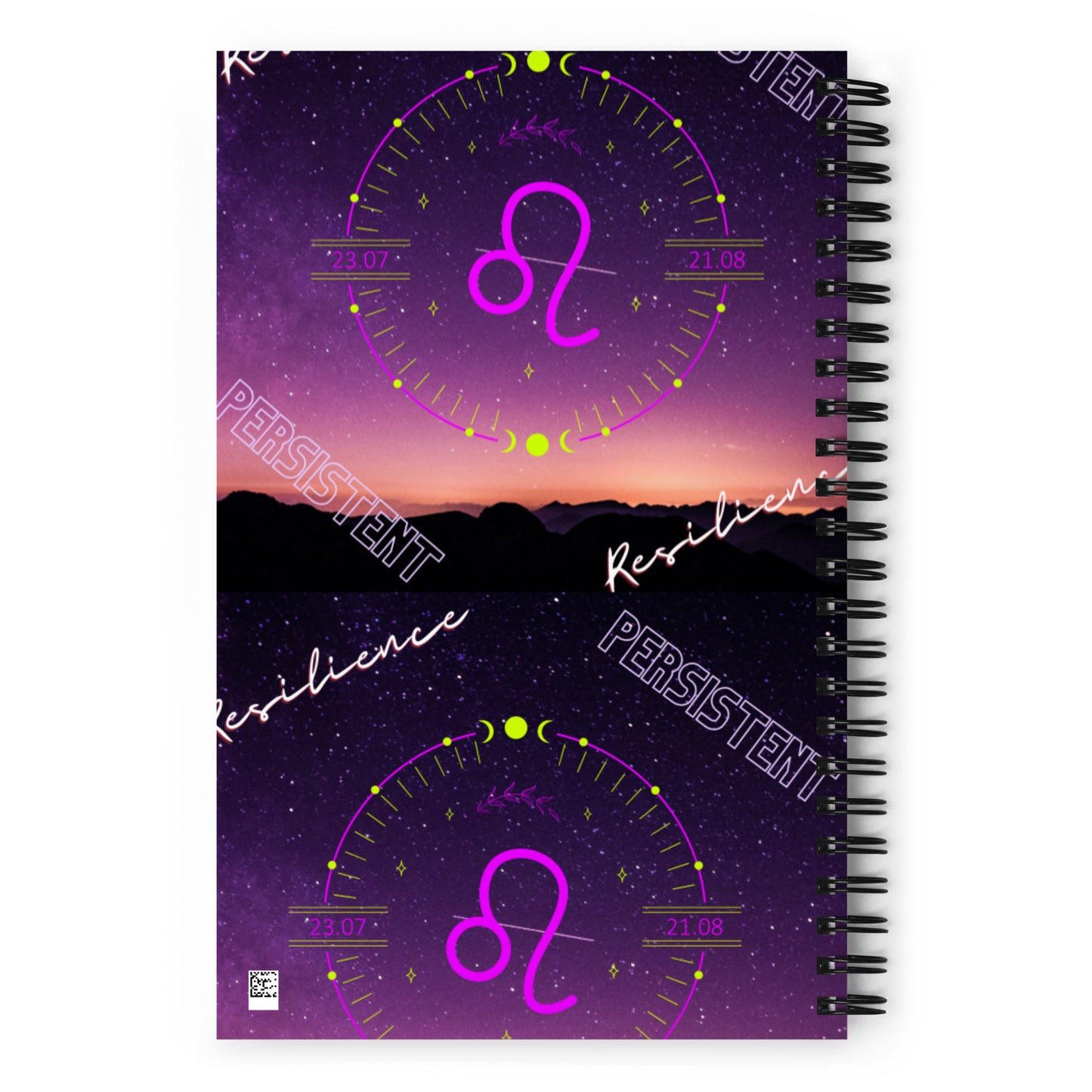 "Leo Motivation" Spiral notebook