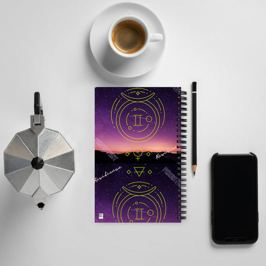 "Taurus Motivation" Spiral notebook