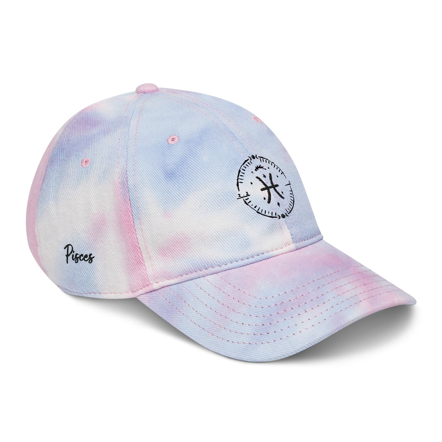 Pisces Tie dye hat